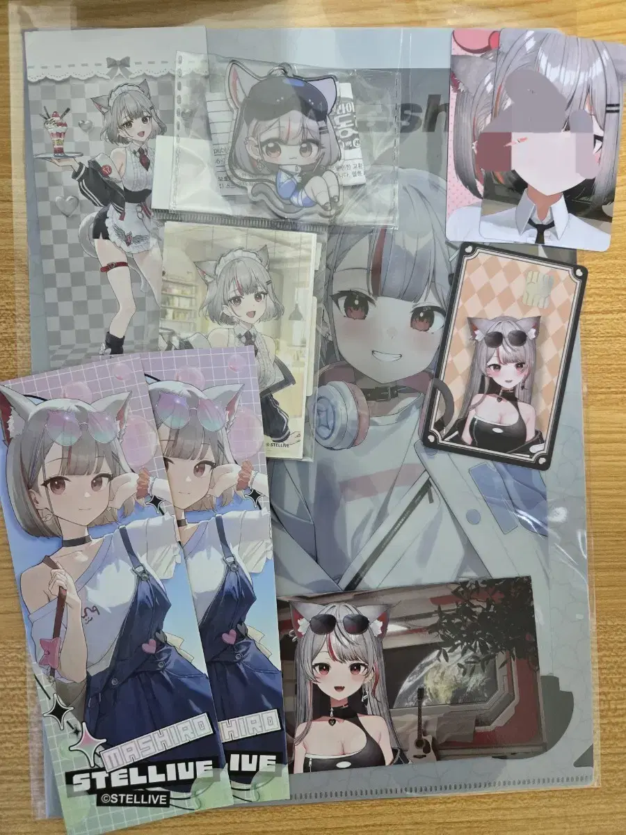 Stellive Neneko Mashiro Hanbok Acrylic (Unsealed) #네네코마